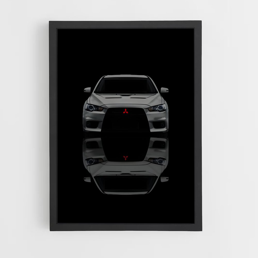 Poster Lancer Xcellence – affiche Mitsubishi (vue 2)